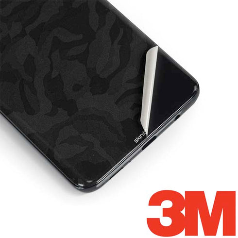 Black Shadow Camo Galaxy S9 Skin